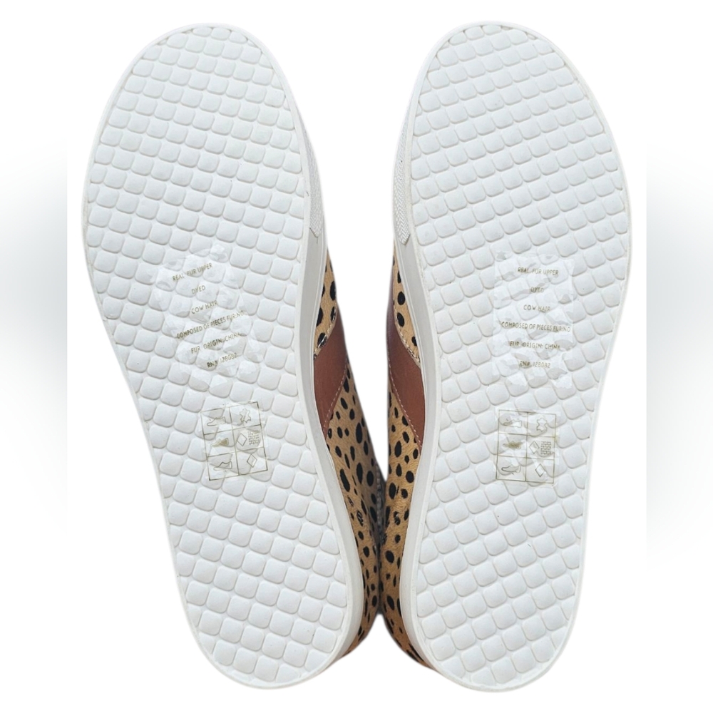 Dolce Vita NEW Size 8 Weber Leopard Print Cow Hair & Leather High-Tops 2.5" Heel - Picture 13 of 15